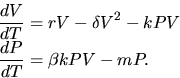 MacArthur's consumer-resource equations.
